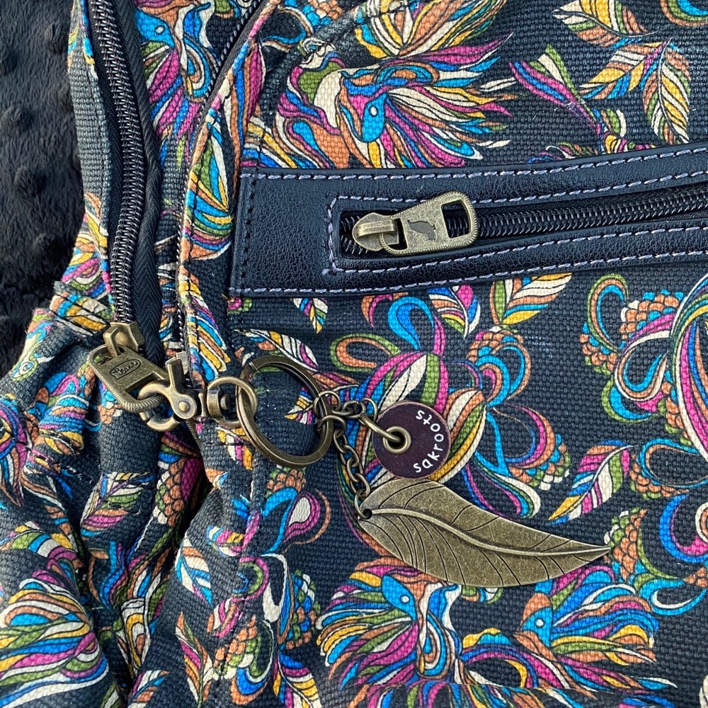 Sakroots BOHO backpack.  Super clean